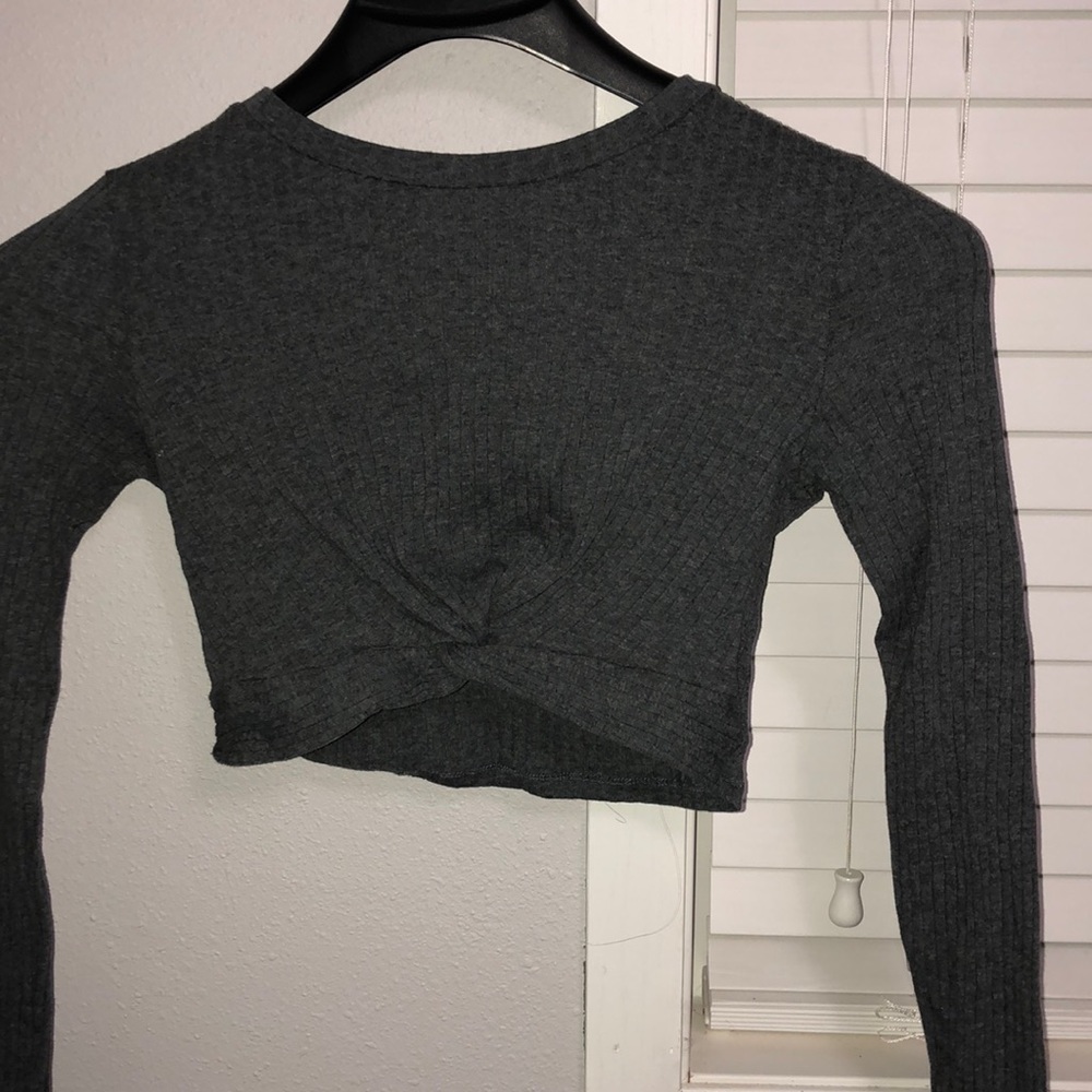 Cropped sweaters. Two for $10. S. Long sleeve. Lightly worn